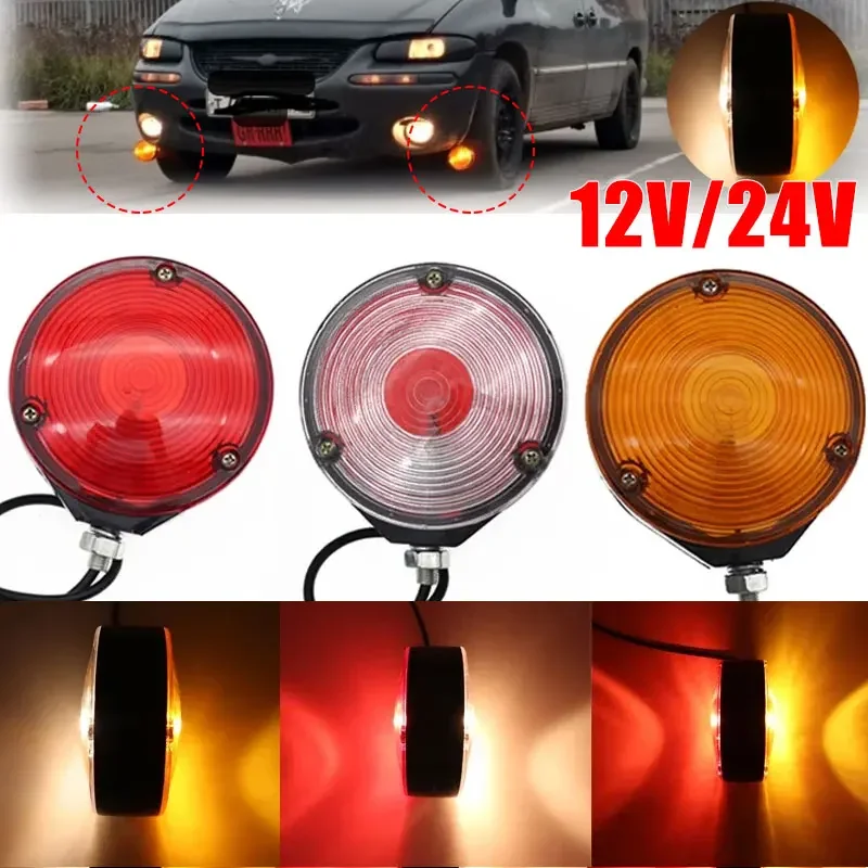 10 Indicatori Laterali LED Verdi 12V-24V Per Camion E Rimorchio - FXC IP67