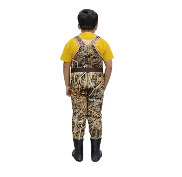 New ENeoprene kids Camo Hunting Waders with Hunting Boots Half Durable Waterproof Camouflage waders