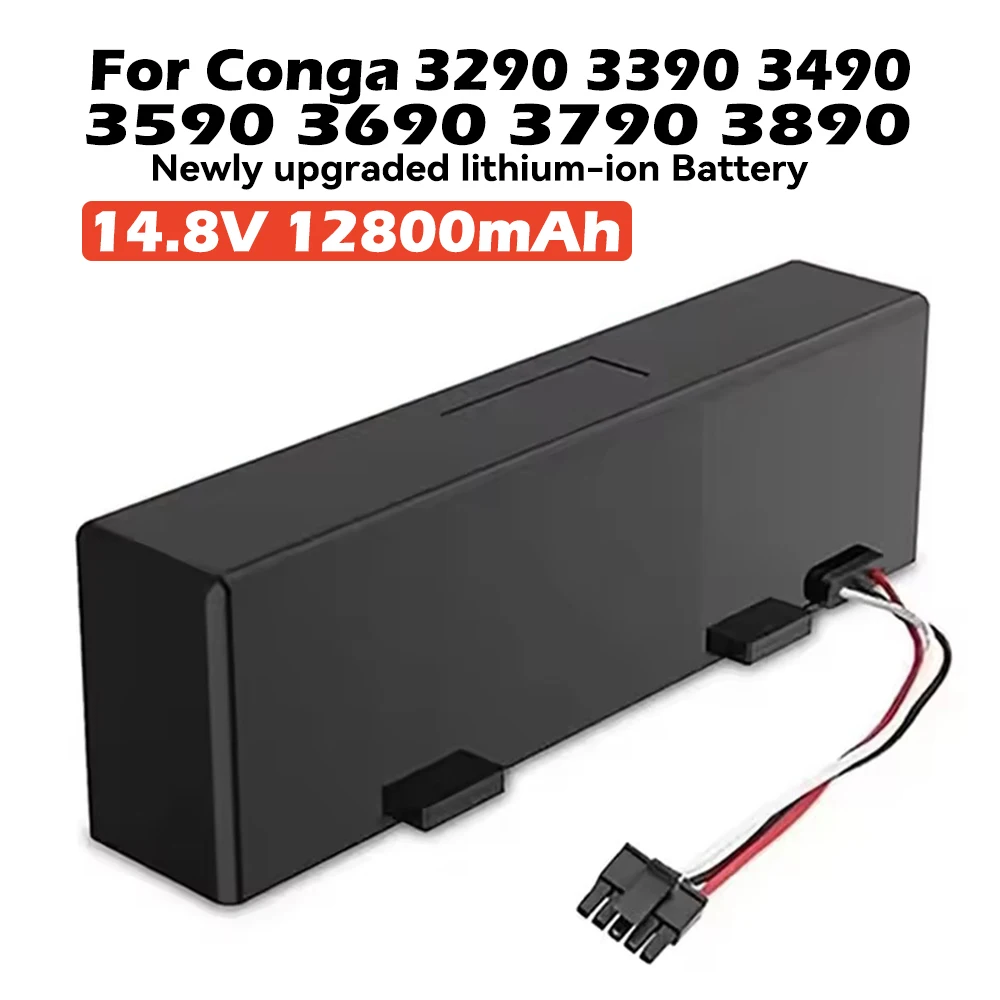 Аккумулятор LOLRKO 14.8V 12800mAh для Conga 3290/3390/3490/3590/3690/3790/3890, обзор, отзывы, характеристики, купить