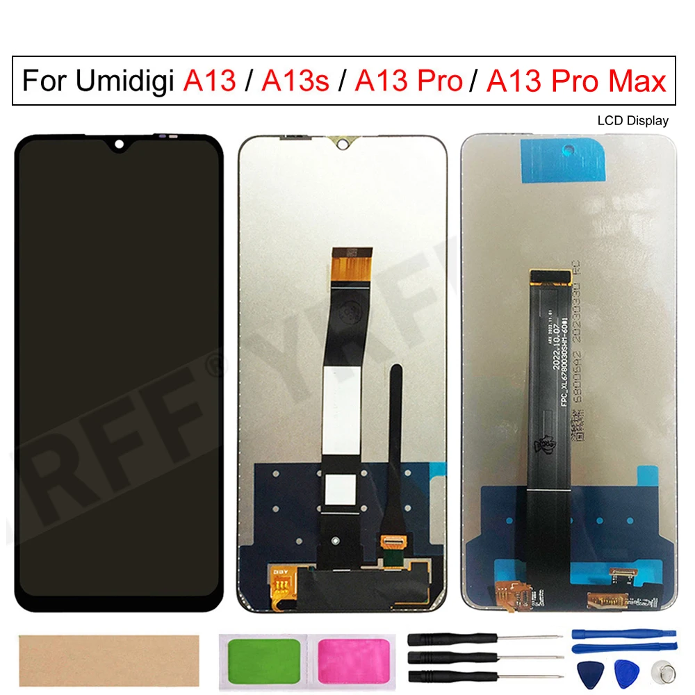 

ЖК-дисплей для Umidigi A13 Pro Max/A13S, детали для ремонта экрана, бесплатная доставка
