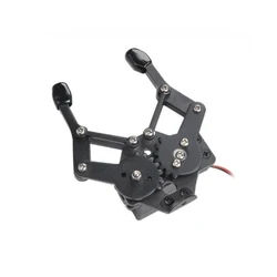Advanced Black Robotic Arm Accessory with U Beam Servo Bracket (New black claws)