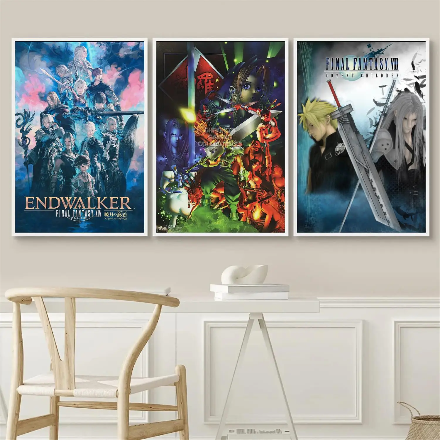 

Final Fantasy VII XIV Poster Wall Art Canvas Posters Decoration Art Poster Personalized Gift Modern Family bedroom Painting