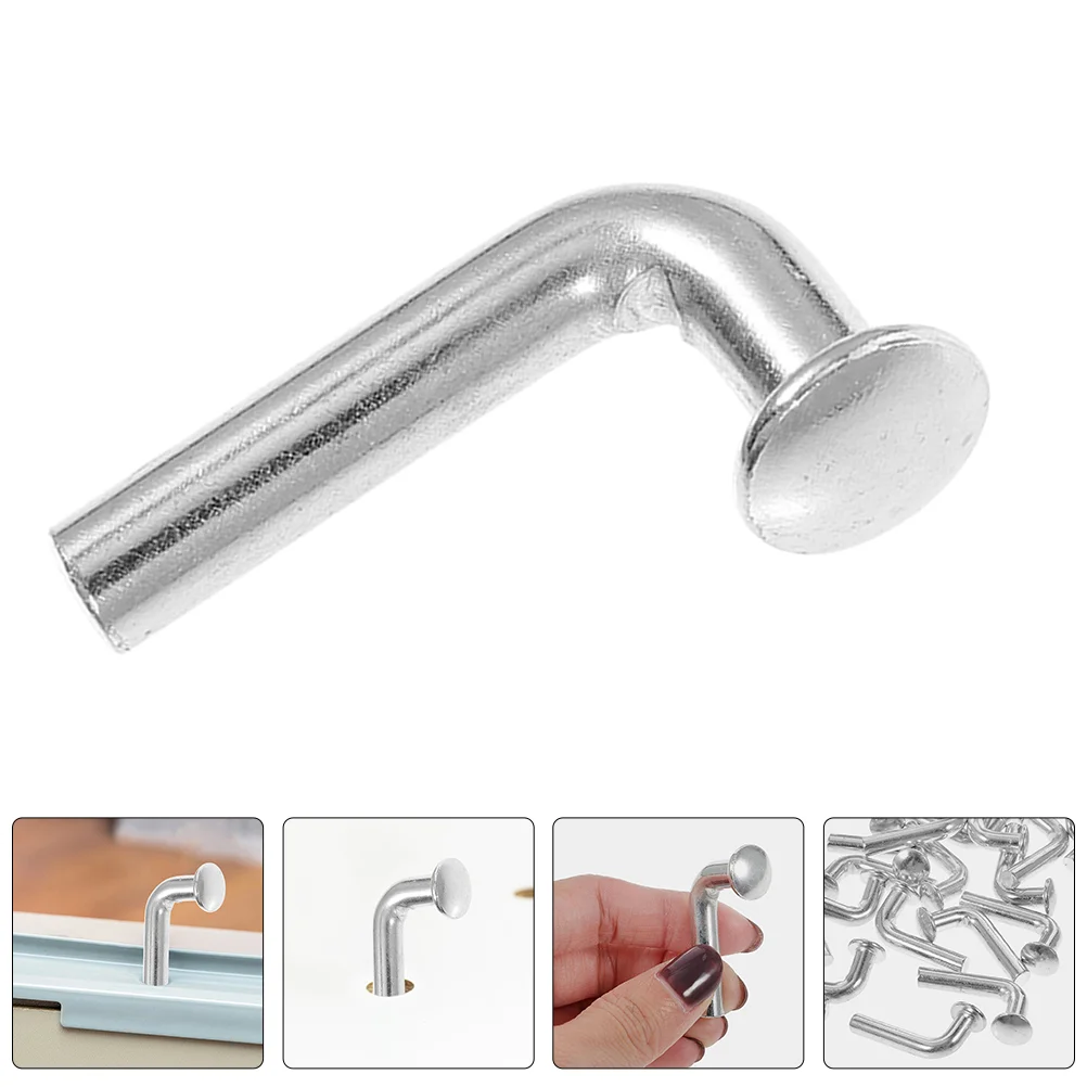 50 Pcs Shelves Accessories Pallet Rack Universal Drop Pin Racking Hooks Bristle