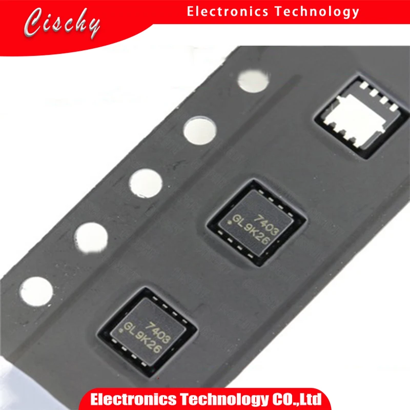 10 шт. AON7403 DFN3X3 AO7403 7403 AON7403L SMD DFN-8 | Электронные компоненты и принадлежности