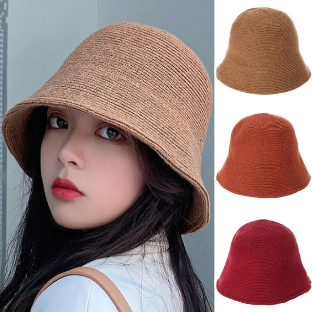 Handmade Crochet Floppy Top Summer Hats Collapsible Dome Bucket Hat Hollow  Out Solid Color Beach Caps Simplicity Soft Women Hat - AliExpress