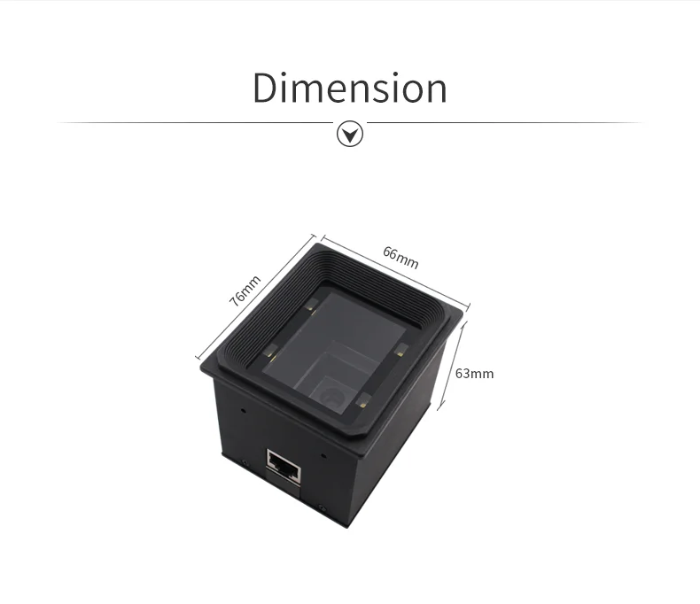 EP3000 1D/2D QR Code Scanning Module Reader Fixed Barcode Scanner, Engine Wiegand Format/RS485/USB/RS232 For Kiosk Vending Pay