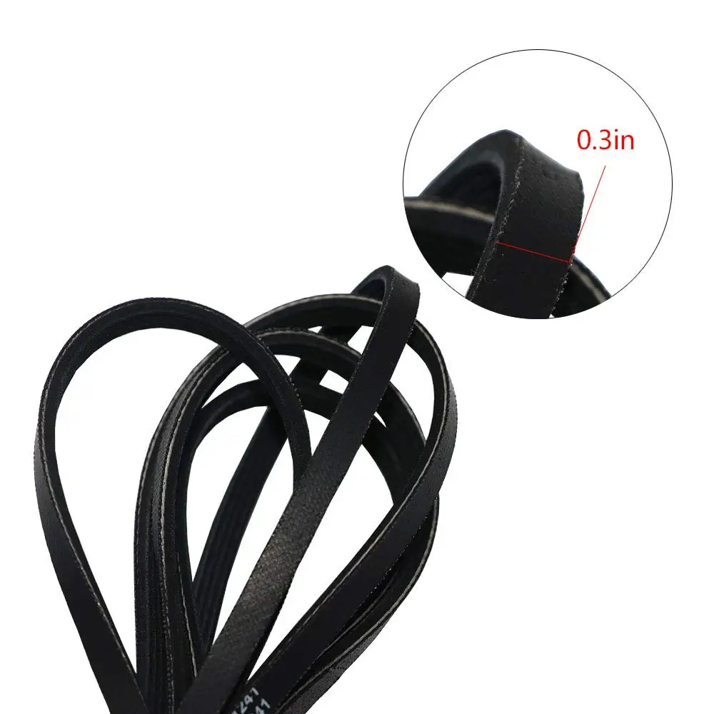 8066184 dryer motor pulley and 341241 dryer drum belt,for Whirlpool Maytag Kenmore compatibility-replace AP6011686
