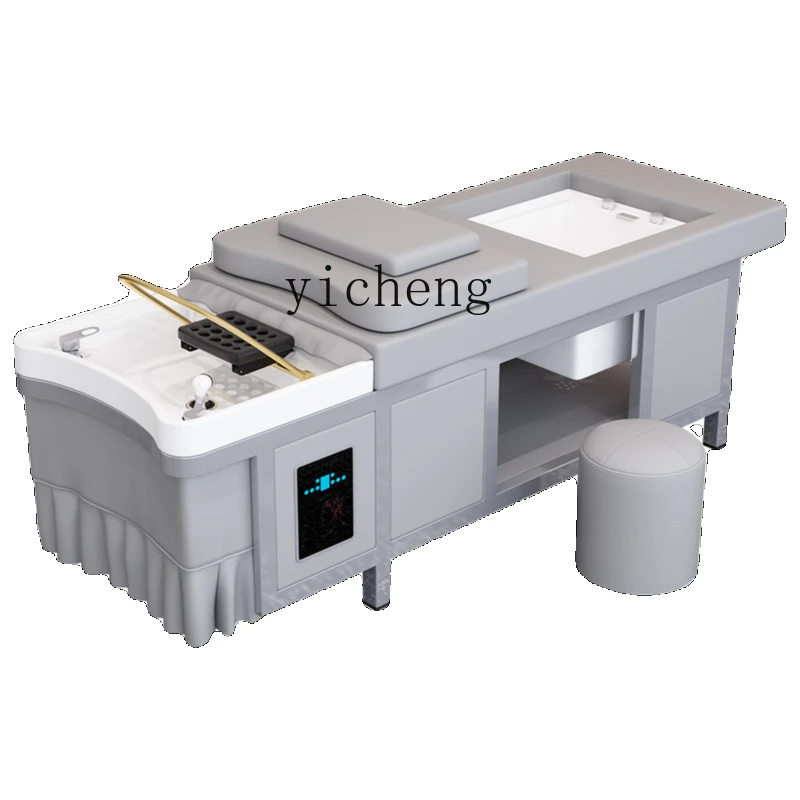 

Xl Thai Massage Shampoo Bed Beauty Salon Special Head Therapy Bed Water Circulation Integrated Bed