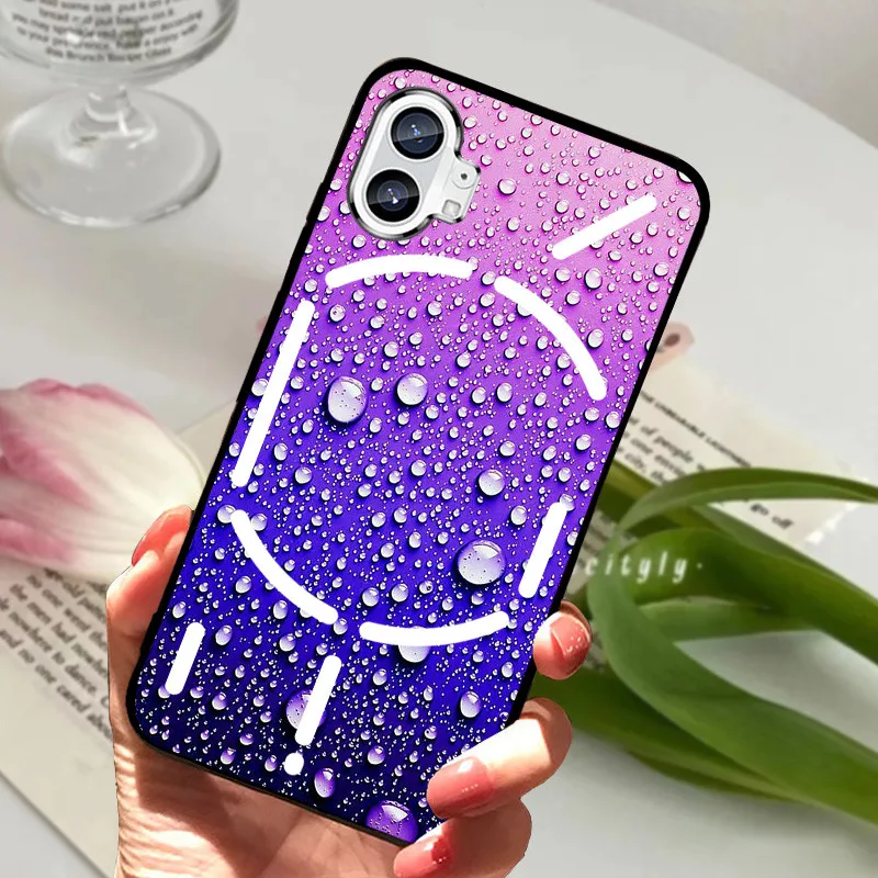 Shockproof Black Bumper Back Phone Case