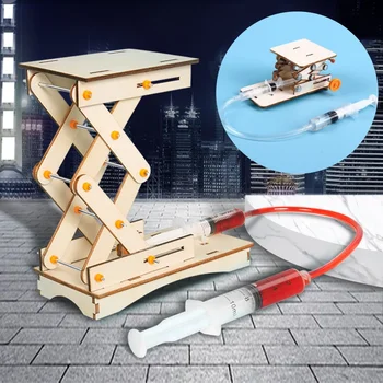 DIY Hydraulic Crane STEM Kit 1