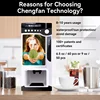 Free Spare Parts Cheap Automatic 3 Selections Instant Drink Coffee Dispenser Coin Operated Vending Machine With Cup Dispenser 5