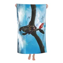 

How To Train Your Dragon Bath towels, Swimming Sports Quick-Drying Beach Towels, Bath And Sauna Towels, Microfiber Soft Adult