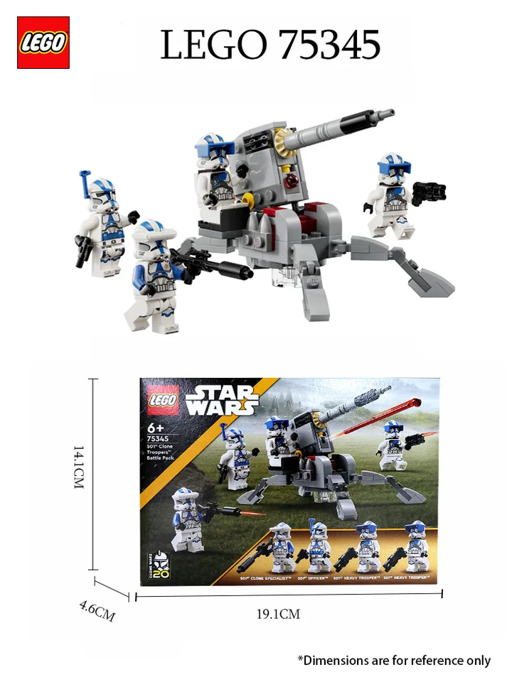 りーさ　③ 501st Clone Troopers™ Battle Pack 75345 | Star Wars™ | Buy online