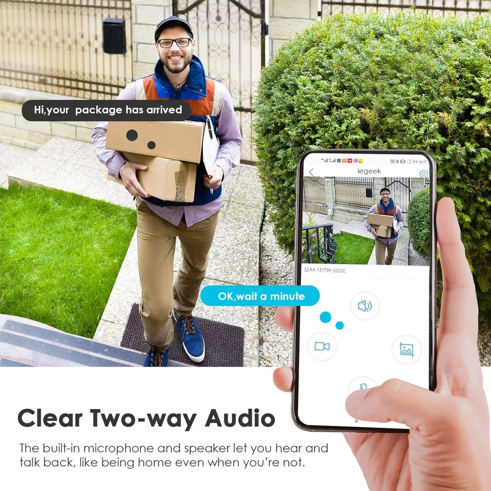 IP Camera 6K 12MP HD WiFi Outdoor Camera 8x Zoom Three Lens Dual Screen Home Security PTZ Camera 6MP Video Surveillance iCSee 5