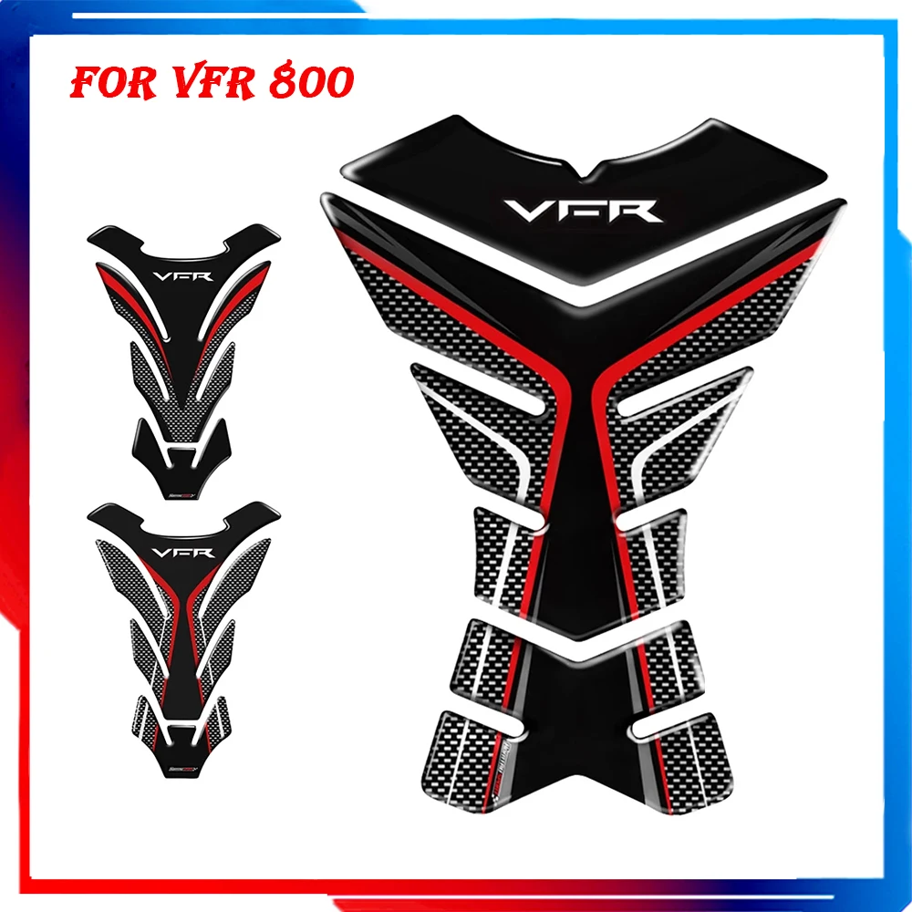 

3D Motorcycle Tank Pad Protector Stickers Decals FoR Honda VFR 800 800F 800X 1200 1200F 1200X 400 tank
