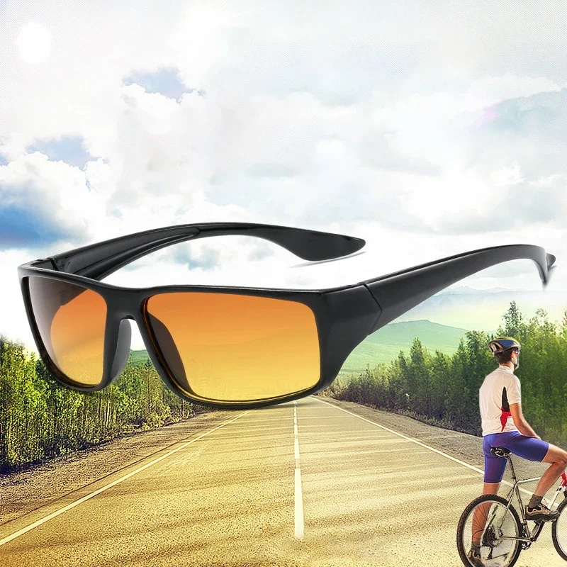 Car Anti-Glare Night Driver Goggles Night Driving Enhanced Light Glasses Cycling Fashion Sunglasses Goggles Car Accessries
