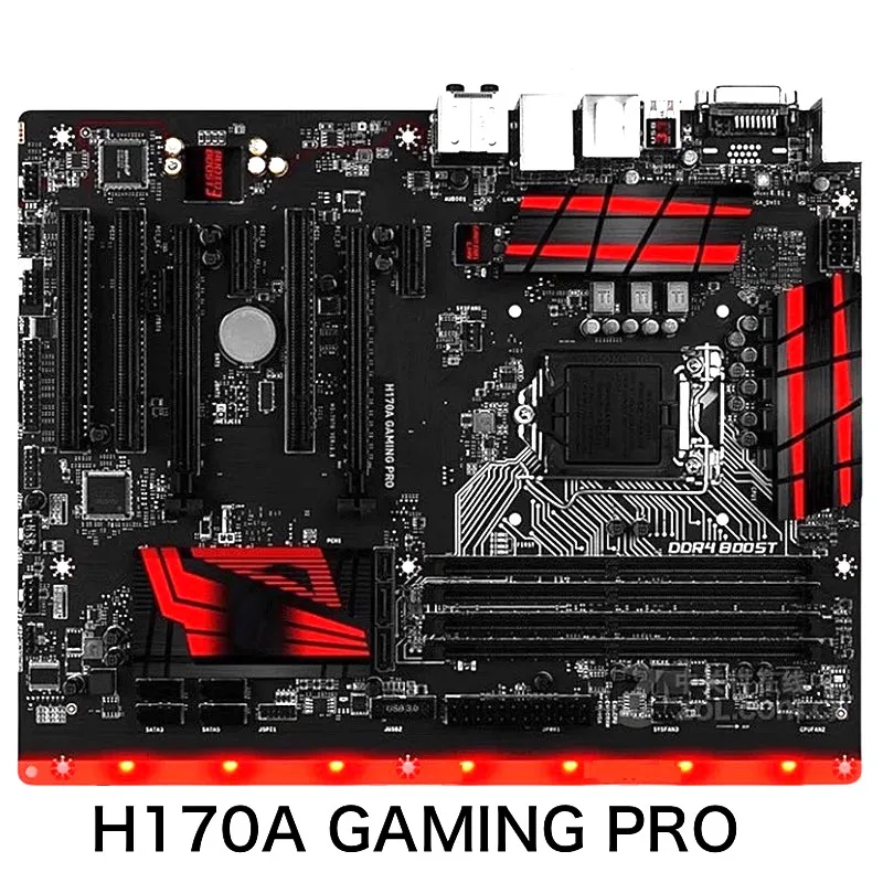 

Материнская плата для MSI H170A GAMING PRO 64 Гб LGA 1151 DDR4 ATX, материнская плата 100% протестирована, ОК, Полная работа, бесплатная доставка