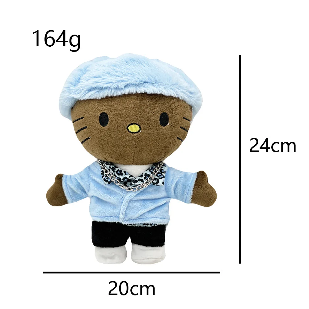 2024 Styles Miniso Hello Kitty Plush Travis Scott Hello Selena Anime Cartoon Toy Plush Stuffed Soft Christmas Plushie Kids Gifts