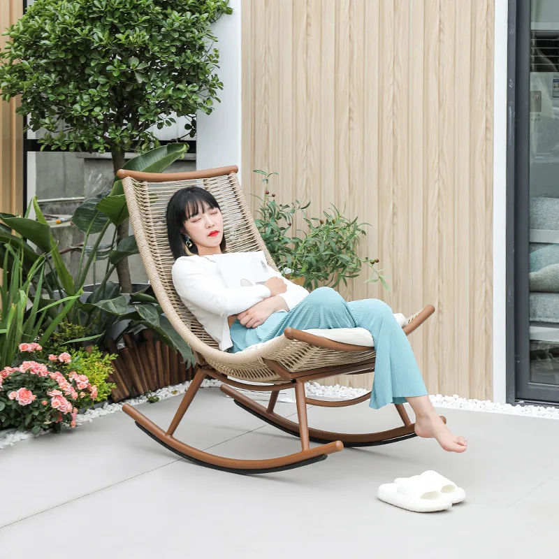 Hanging chair, swing, outdoor rocking chair, courtyard home, Nordic swing  chair, balcony, hanging basket, light luxury furniture