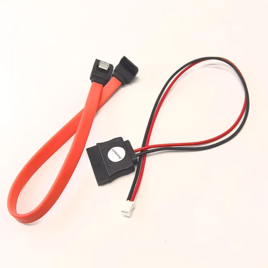 XH2.54 2Pin to SATA 90 Degree 22Pin 7+15 Data Power Supply Cord
