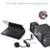Audio Volume Wired Controller Aux 3.5mm Signal Volume Control by Cable Adjustment For Speakers Amplifier System 4