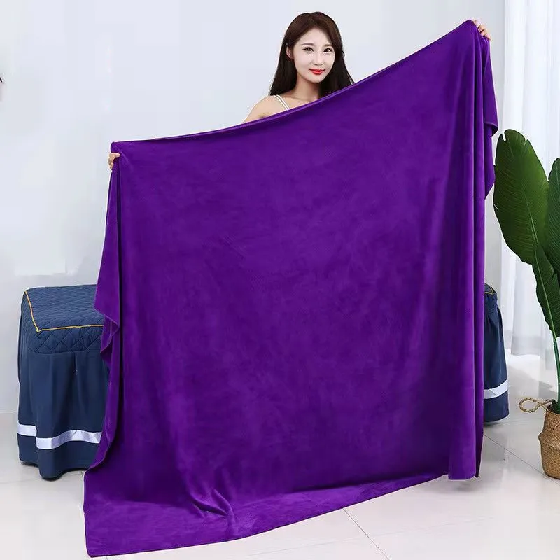 100% Microfiber Bath Towel Maximum Softness and Absorbency Thickened Premium Soft and Luxurious Dark Grey microfiber towel bath towel