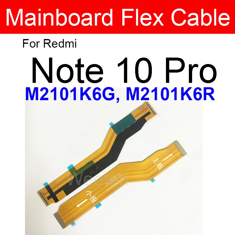 LCD Motherboard Connector Flex Cable For Xiaomi Redmi Note 10 Note 10S 10 Pro Max 5G Mainboard LCD Display Connector Ribbon flex cable flex cable connector flex cable replacement
