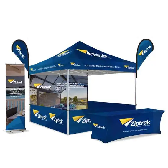 Personalizzato 10X10 Ft. 3X3 M Easy Pop Up Canopy 10X10 Outdoor Commercial Gazebo Party Trade Show Tent