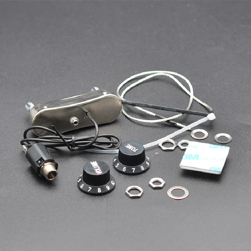 Pickup Per Chitarra Acustica HOLDER PS700 - Preamplificatore Piezo Passivo, Con Controllo Volume