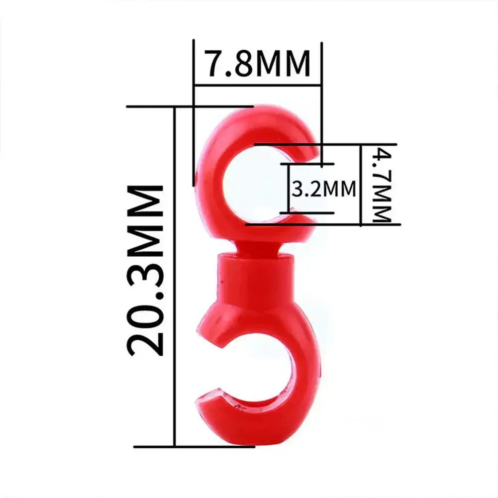 Bike Cable Clips Rotatable MTB Brake Shift Gear Guide Line Clips for Cycling