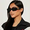 Rectangle Sunglasses Women Fashion Luxury Brand Designer Square Sun Glasses Men Classic Punk Eyeglasses Shades UV400