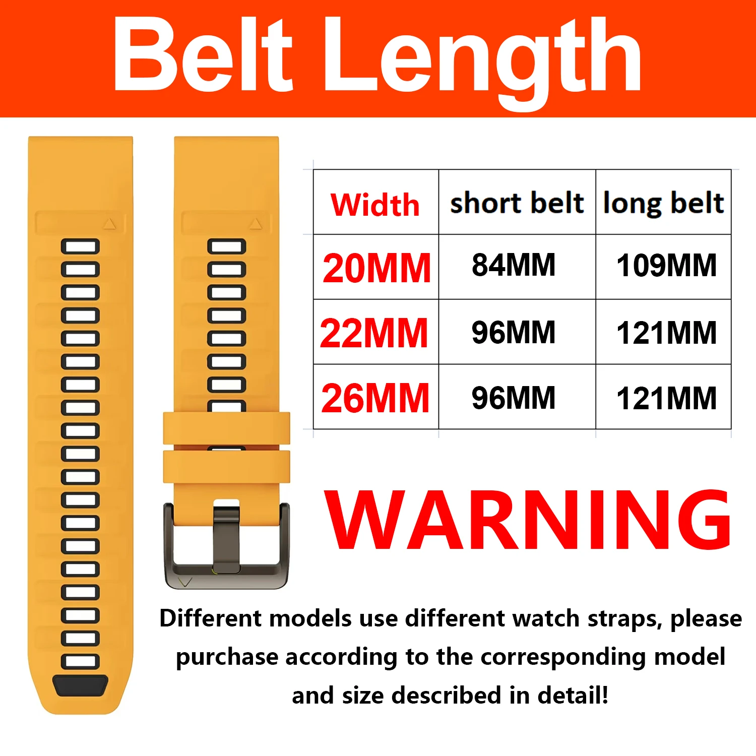 Premium Silicone QuickFit Watch Band - Enhanced Comfort & Style