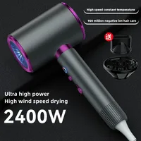 2024 Popular High Speed Hair Dryer Cold and Hot Air Silent Blue Light Negative Ion Home Hair Salon High Power Hair Dryer 1