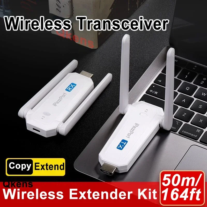 50M Wireless Hdmi Extender 1080P Trasmettitore E Ricevitore Video Per Ps4 Camera Cable Box Dvd Laptop Pc A Tv Monitor Del Proiettore