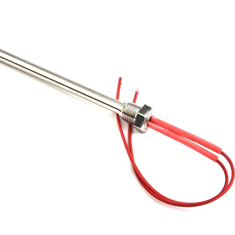 

Anti-rust Waterproof Home Igniter Hot Rod Gray+red Replacement Stainless Steel 140*10mm/150*10mm/170*10mm 300W/350W