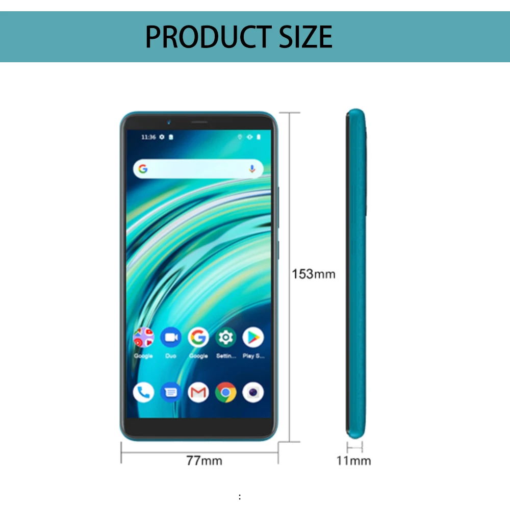 Cubot Note 9 Smartphone Android 11 Octa Core 5.99 Inch 3GB+32GB Mobile Phone 16MP 5900mAh 16MP Triple Camera Dual SIM Cellphones