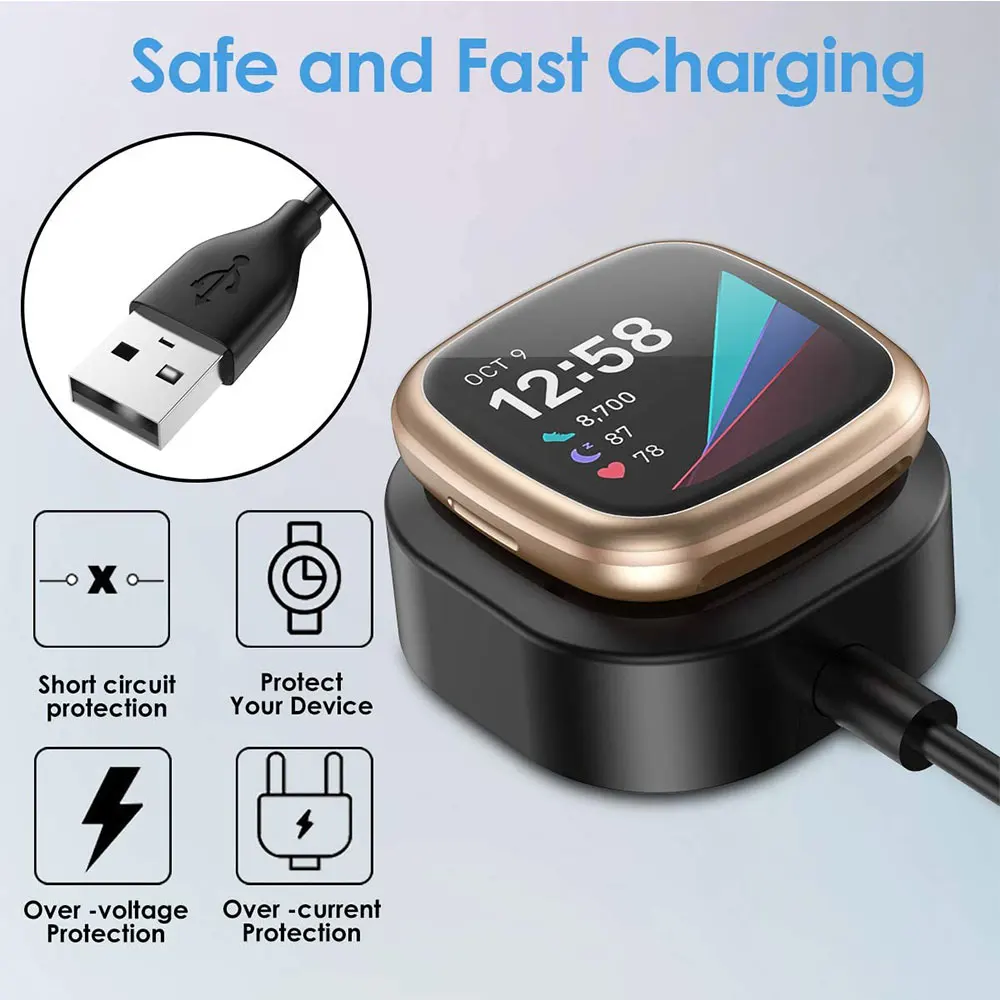 Chargeur Magnétique Fitbit Pour Montre Intelligente-3