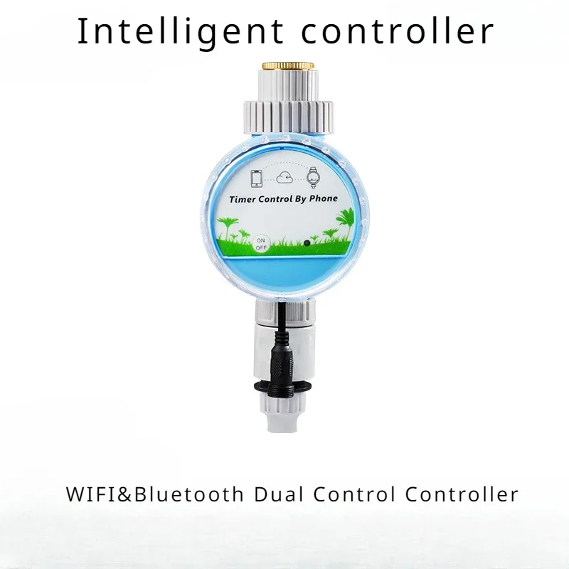 

Intelligent Controller Automatic Drip Irrigation System Plant Watering Controller WIFI&Bluetooth Dual Control Controller