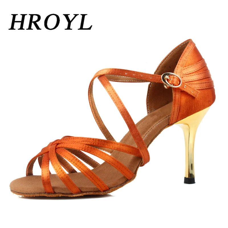 Hipposeus Girls Latin Dance Shoes For Woman Ladies Ballroom Modern