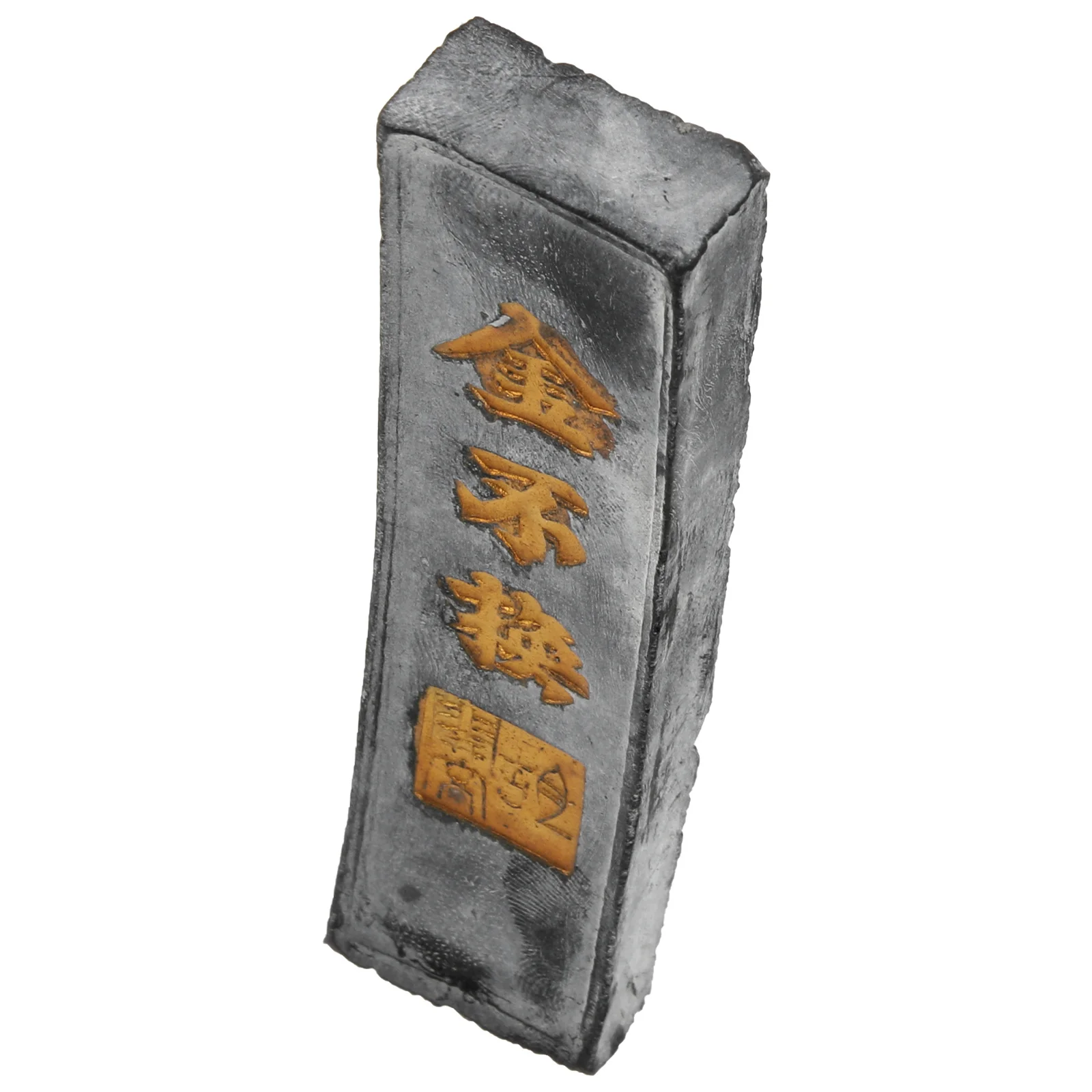 Chinese Calligraphy Ink Stone Handmade Ink Block Ink Stick for Chinese Japanese Calligraphy and Painting (Black)