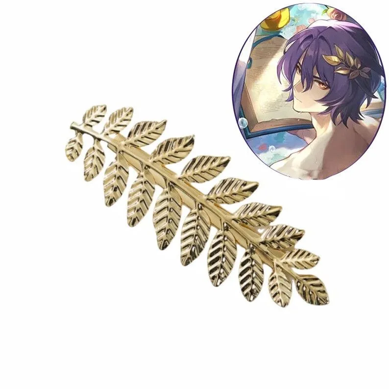 Honkai Star Rail Cosplay Haarspange Alloy Headwear Gold Men Women Halloween Party Prop 13 Honkai Star Rail Cosplay Haarspange Alloy Headwear Gold Men Women Halloween Party Prop 2