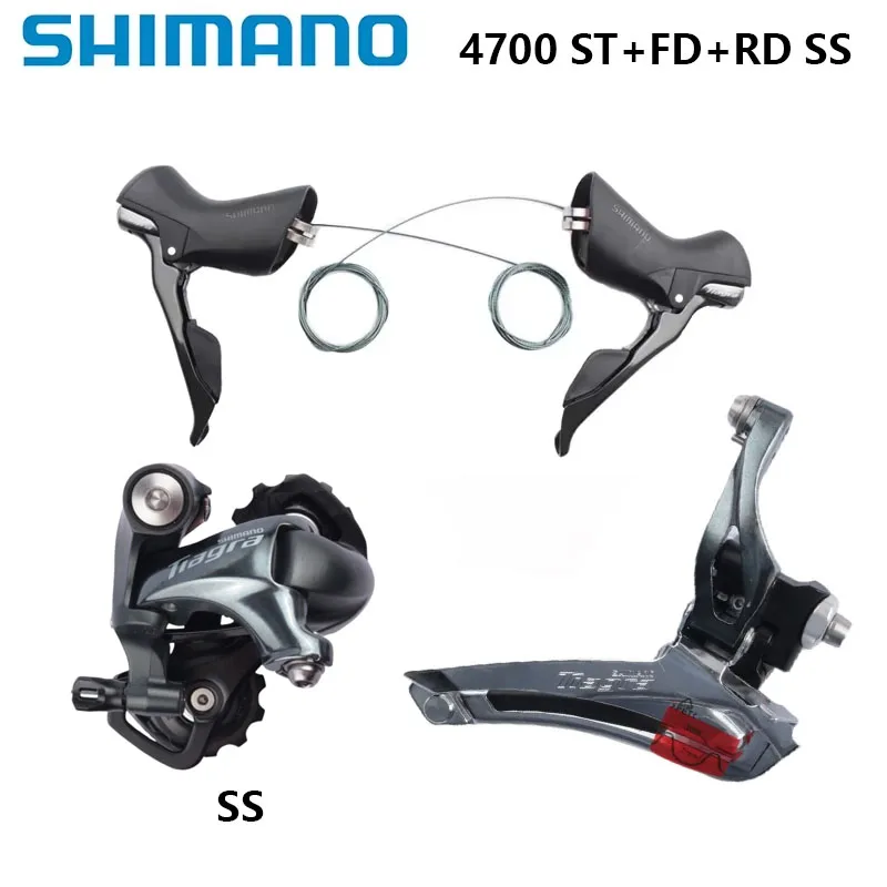 パーツ Sale! Shimano Tiagra ST-4700 2x10s Shimano Shimano Tiagra ST-4700 2x10-Speed Shift/Brake Lever