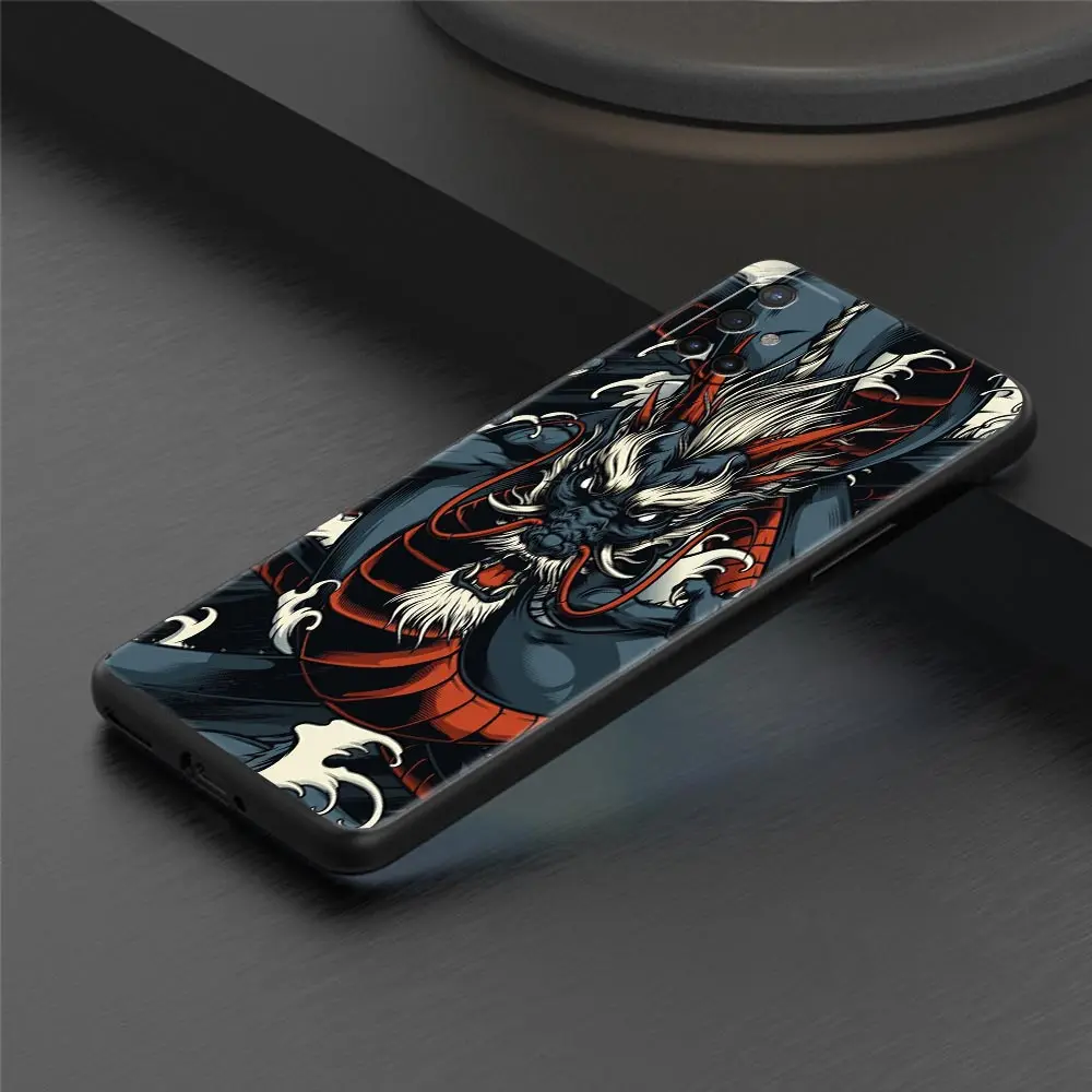 Dragon Tiger Soft Silicone Phone Case - Enhanced Protective Cover