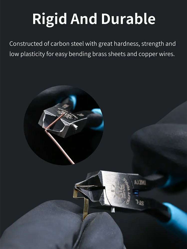 DSPIAE ST-L Edgeless Bending Pliers Photo-Etching Folding Tools For Gundam Model Making Hobby DIY Accessory 2