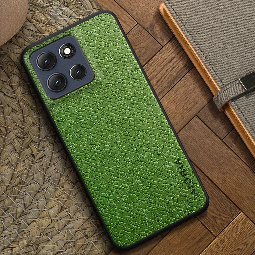 Bamboo Woven Texture Design Simple Phone Case