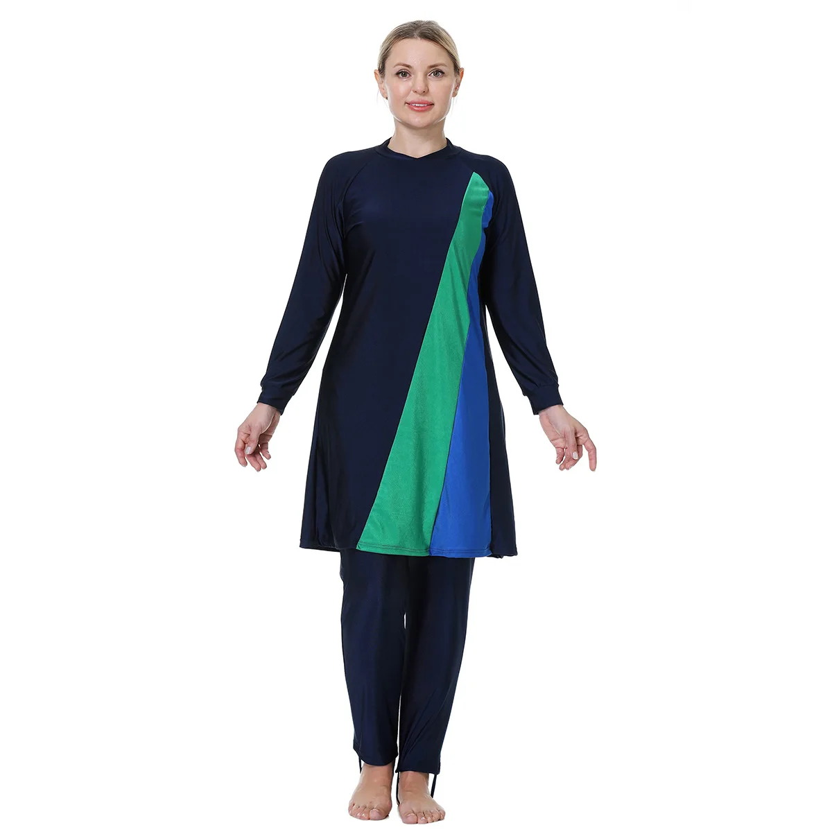 Swimsuit for Hijab-wearing Women Stylish Muslim Swimwear for Plus-size Women Borkini Femme Musulmane Burkini Femme