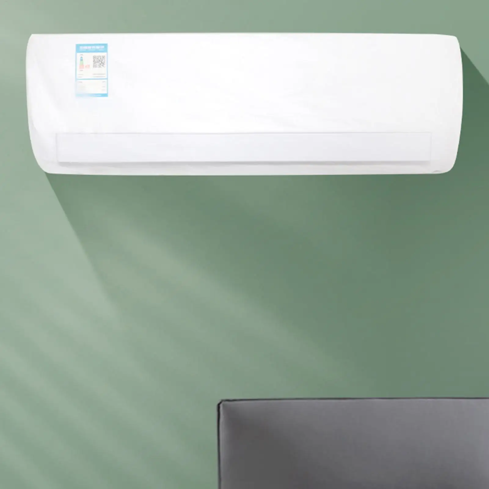 All-Inclusive Wall Air Conditioner Dust Cover Wear-Resistant Protective Cover Air Conditioner Protection Cover for Home Indoor