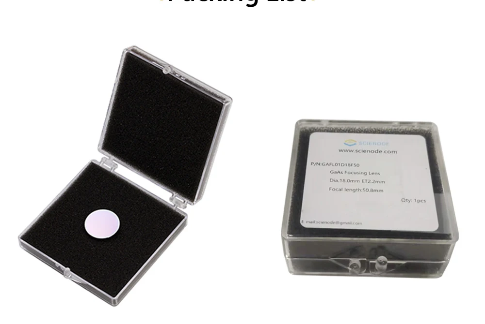 20mm Co2 Laser Focus Lens Laser Focus Lens Dia 20mm Co2 Laser Lens