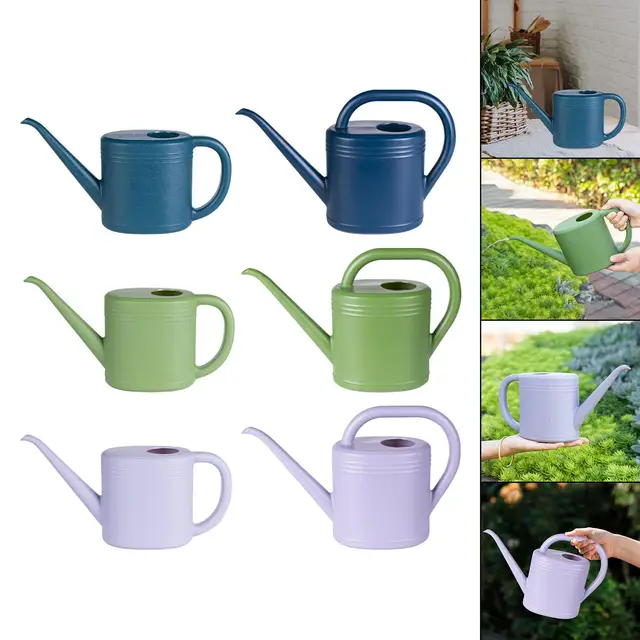 Watering Can Household Practical Modern for Home Office Saving Effort Lightweight Ergonomic Handle Watering Pot Easy to Use 4
