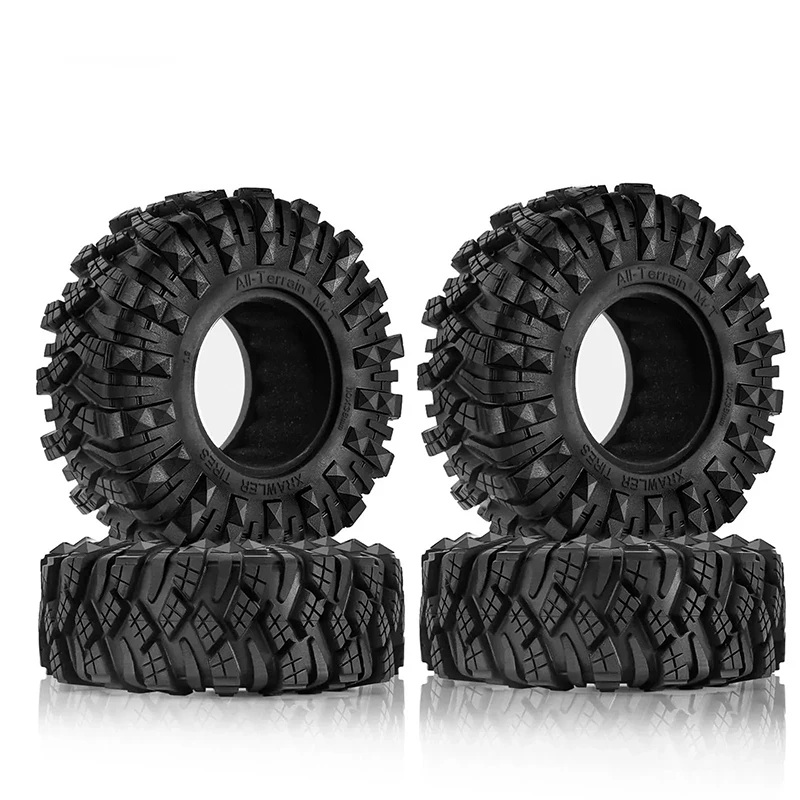 

4Pcs Masonry Tires110*38MM Mud Terrain 1.9" Wheel Tires for 1/10 RC Crawler Car Axial SCX10 Pro Capra UTB18 TRX4 Redcat (R131)